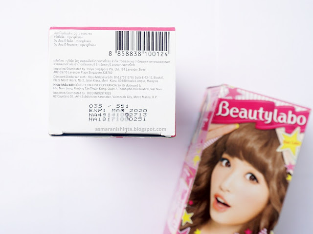 review Beautylabo Hair Color Pure Beige