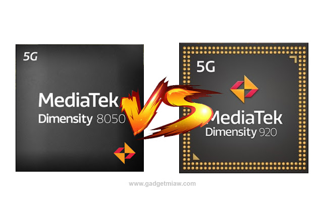 MediaTek Dimensity 8050 Vs MediaTek Dimensity 920