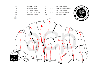 toporoc escalada sector la vinya berga