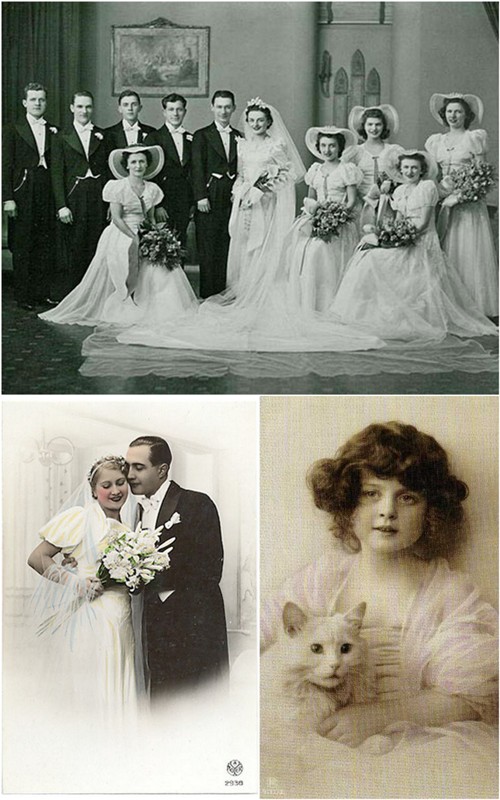vintage wedding photos