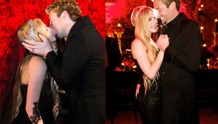 Escucha 'If I Said That I Love You' la balada que escribió y bailó Avril el día de su boda con Chad