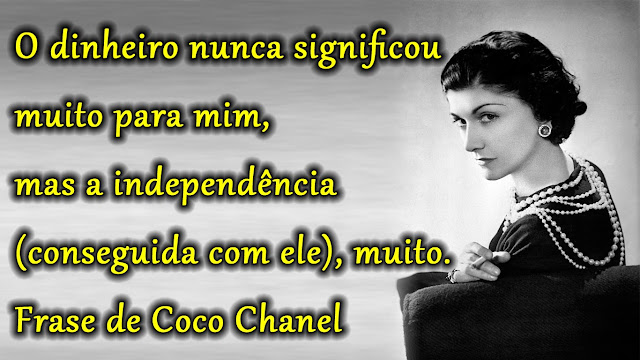 Frase de Coco Chanel