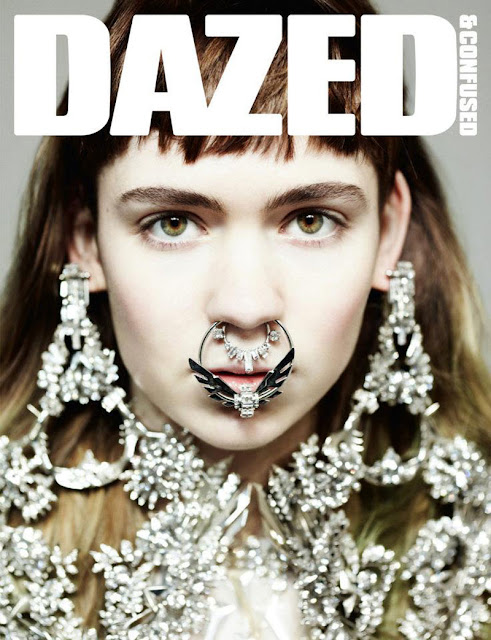 Grimes by Hedi Slimane Dazed&Confused