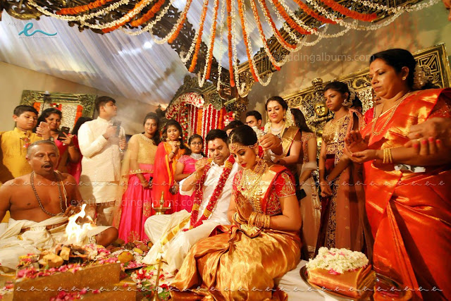 Malayalam Actress Jyothi Krishna Wedding Photo