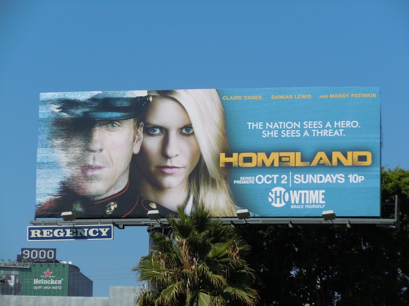 Homeland TV billboard