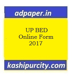 UP BED Online Admission Form 2017