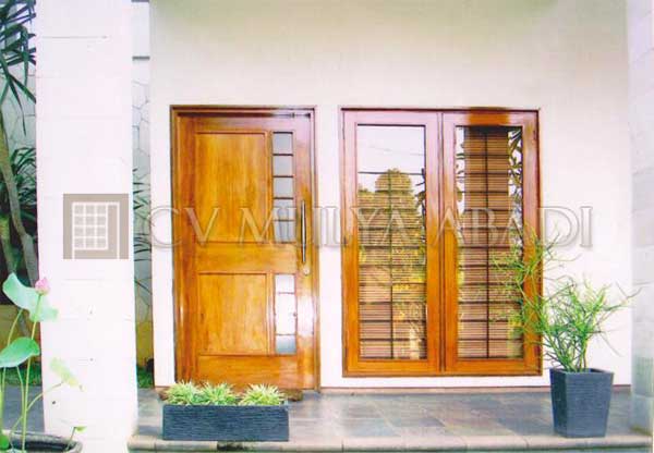 Ide Terpopuler Harga Daun Pintu Kayu Kaca