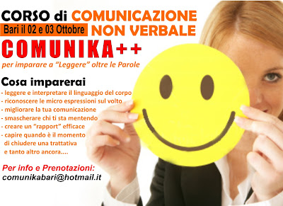 corso linguaggio del corpo, comunicazione non verbale, microespressioni