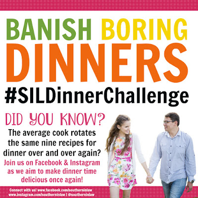 Banish Boring Dinners the Southern In Law Dinner Challenge