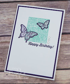 Beautiful Butterfly Birthday Card - Fast and Fabulous to make - get the supplies here