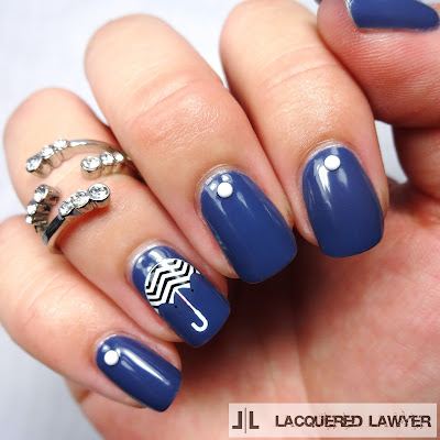 Ultramarine Umbrella Nails