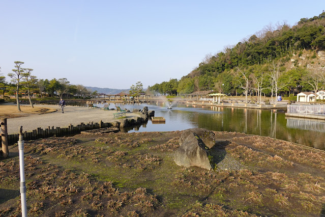 鳥取県東伯郡湯梨浜町藤津 東郷湖羽合 臨海公園 あやめ池公園