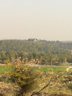 Israel farm on the way to jerusalem