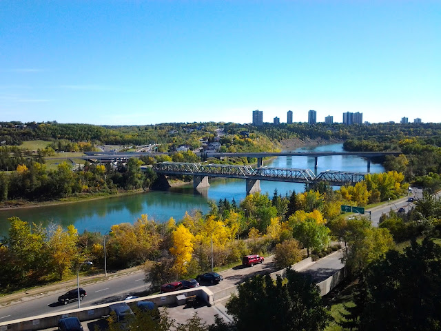 edmonton river valley fall