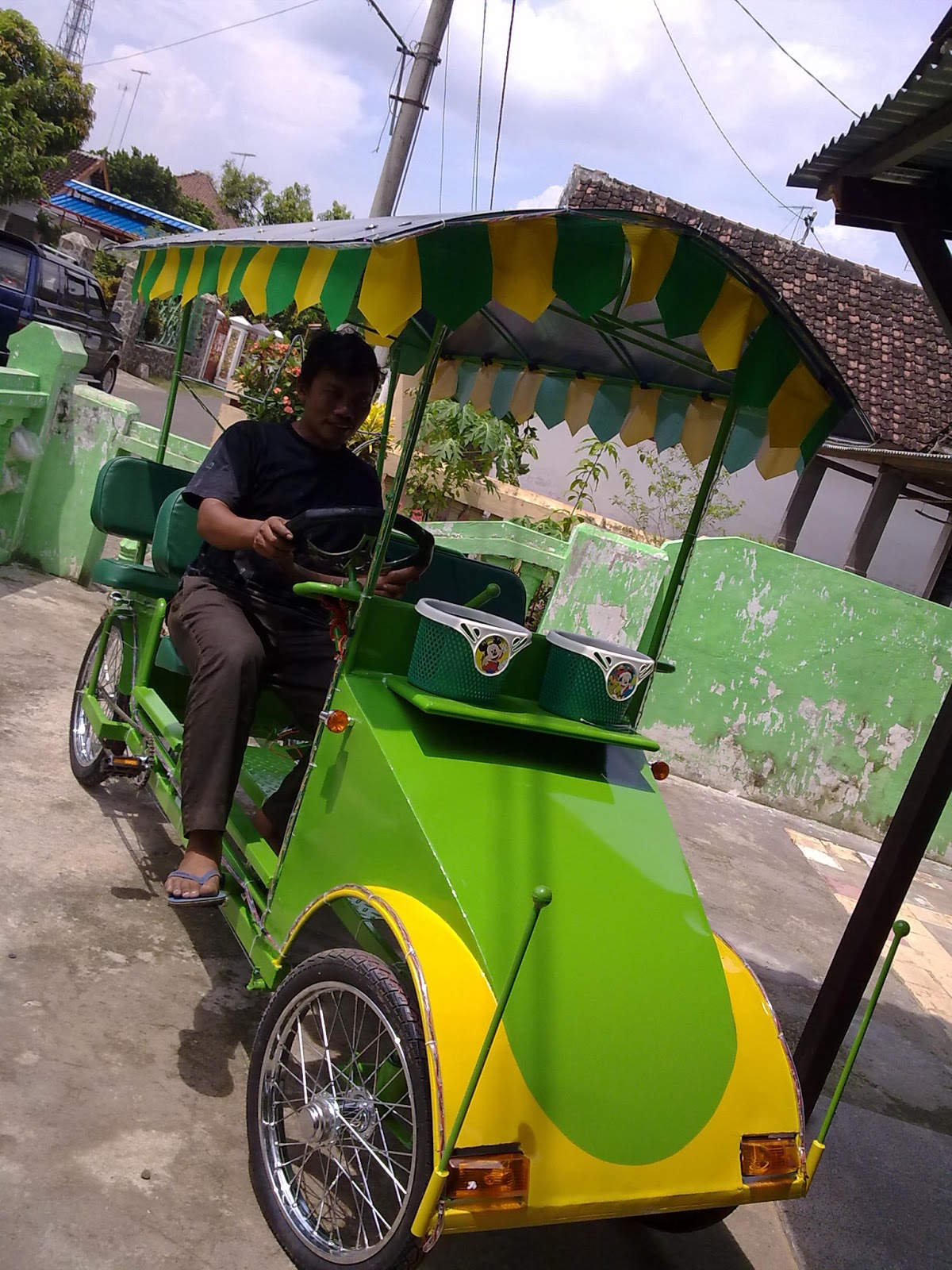 BECAK GOWES  BECAK CINTA  BECAK GALAU  BECAK HIAS 