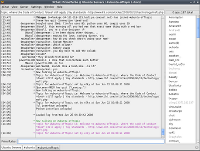 Xchat Screenshot