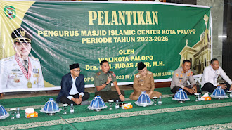 Pengurus Masjid Islamic Center 2023-2026 Dilantik, Dandim dan Kapolres Palopo Turut Hadir