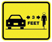 Three feet: it's the law (in some places...)
