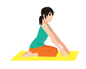Relax psoas muscles and promote detoxification! 30 seconds of yoga to relieve swelling and constipation