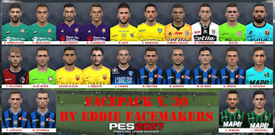 PES 2017 Facepack vol 30 by Eddie Facemaker