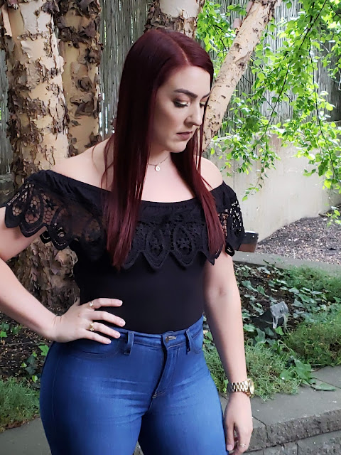 OOTD: Black Lace Dirty Thirty