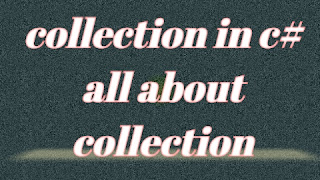 type of collection in c#