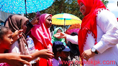 Hadir Langsung Di Perhelatan HUT RI Ke-74, Ini Yang Di Harapkan Bupati Kepada Masyarakatnya