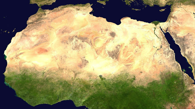 gurun sahara afrika utara