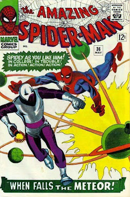 Amazing Spider-Man #36, Steve Ditko cover, the Looter