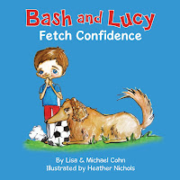 Bash and Lucy Fetch Confidence by Lisa and Michael Cohn