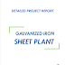 Project Report on Galvanized Iron Sheet Plant
