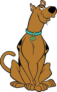 scooby doo is Dog Cartoon