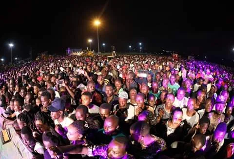 New year celebrations at Kibarani recreational park, Mombasa. PHOTO | BMS