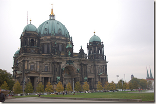 The famous Berlin Cathedral is a popular monument for tourists to visit in the city