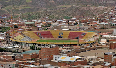 Estadio Victor Agustin Ugarte Bolivia, (tiwy)