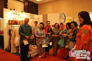 Corusate Unique booth at Indonesia International SME Exhibition 