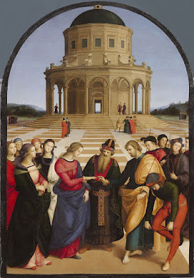 quadro do casamento da virgem de 1504