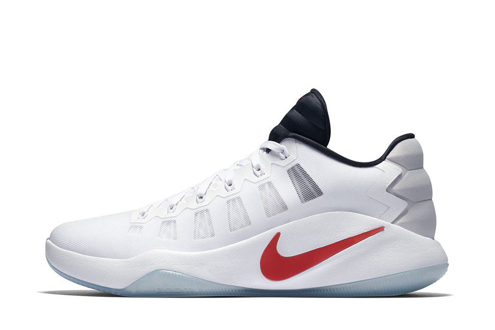 Nike Hyperdunk Low White Red