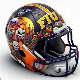 FIU Panthers Halloween Concept Helmets