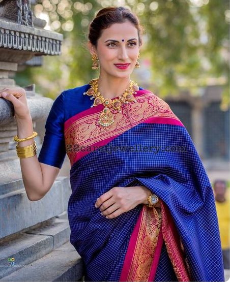 Shilpa Reddy Nakshi Temple Jewellery