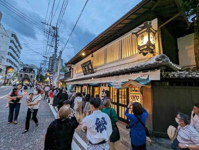 船大工町　傘鉾・川船（かわふね）