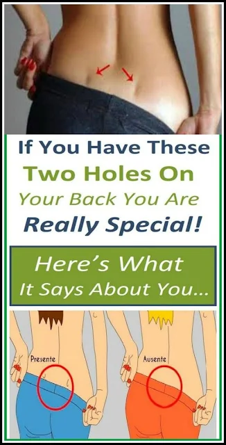 If You Have These Two Holes On Your Back You Are Really Special! Here’s What It Says About You… 