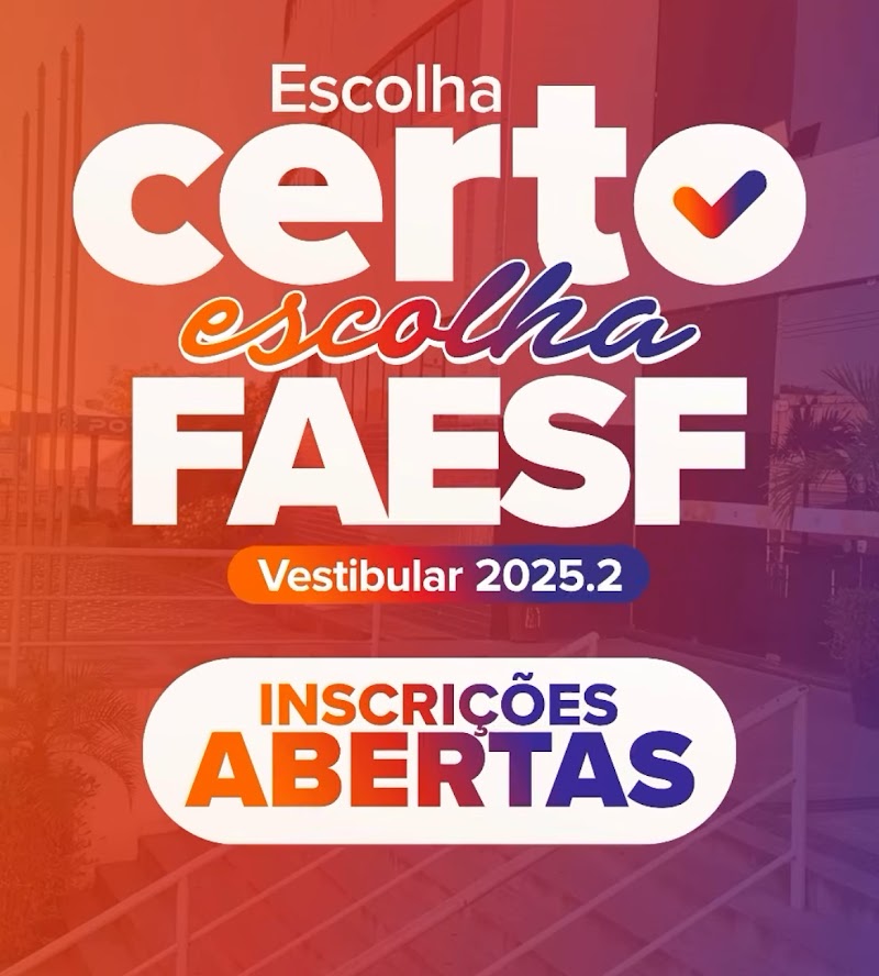FAESF Pedreiras: o próximo passo para o seu futuro começa aqui!
