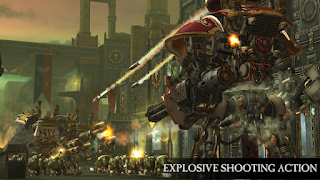 Merupakan sebuah game shooter keren dalam kemasan grafis  Warhammer 40,000 FreeBlade apk + obb