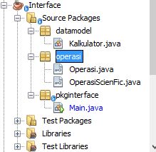 Contoh Program Interface Pada Java