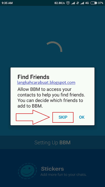 cara membuat akun bbm baru