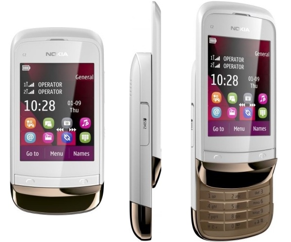 Spesifikasi Harga Nokia C2-03  HP Terbaru 2012