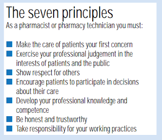 Code of Ethics for Pharmacists and Pharmacy Technician 2007 in UK
