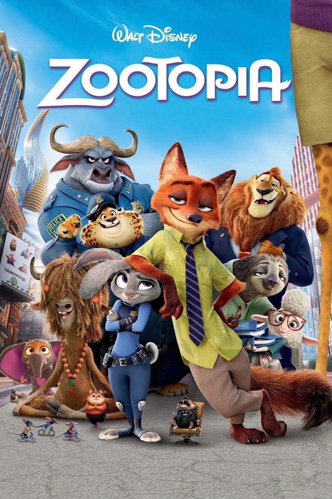 Zootopia (2016) Blu-Ray 1080p 720p and 480p Dual Audio [Hindi Dubbed and English] | Zootropolis [Animated Film] Download
