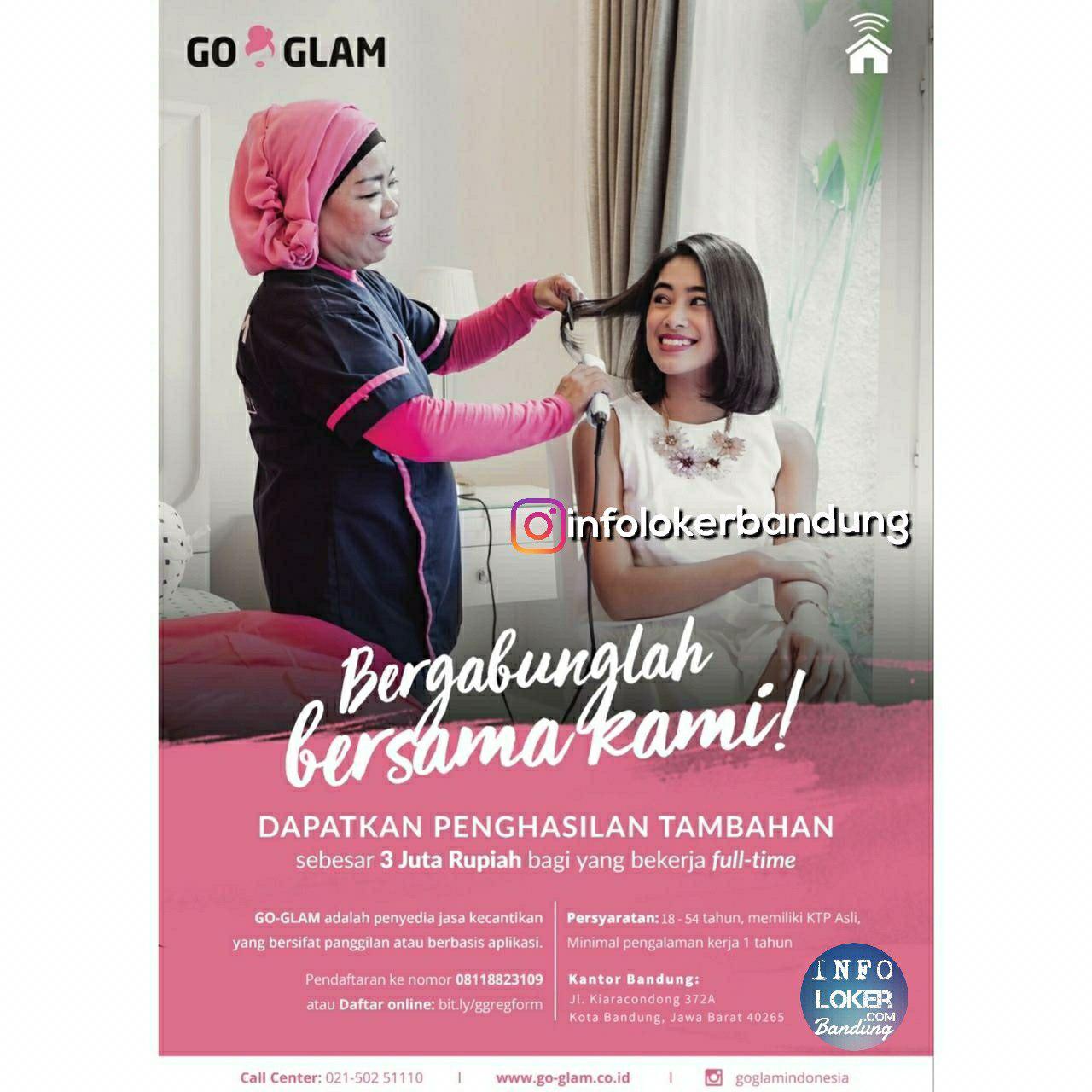 Lowongan Kerja Talent Go Glam Bandung September 2018